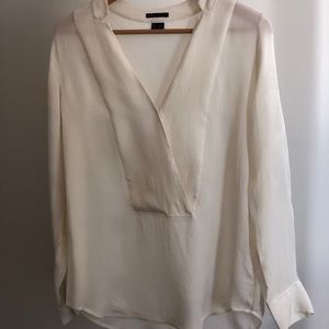 THEORY SILK BLOUSE